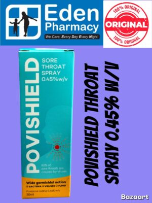 POVISHIELD SORE THROAT POVIDONE IODINE SPRAY ( 30ML )