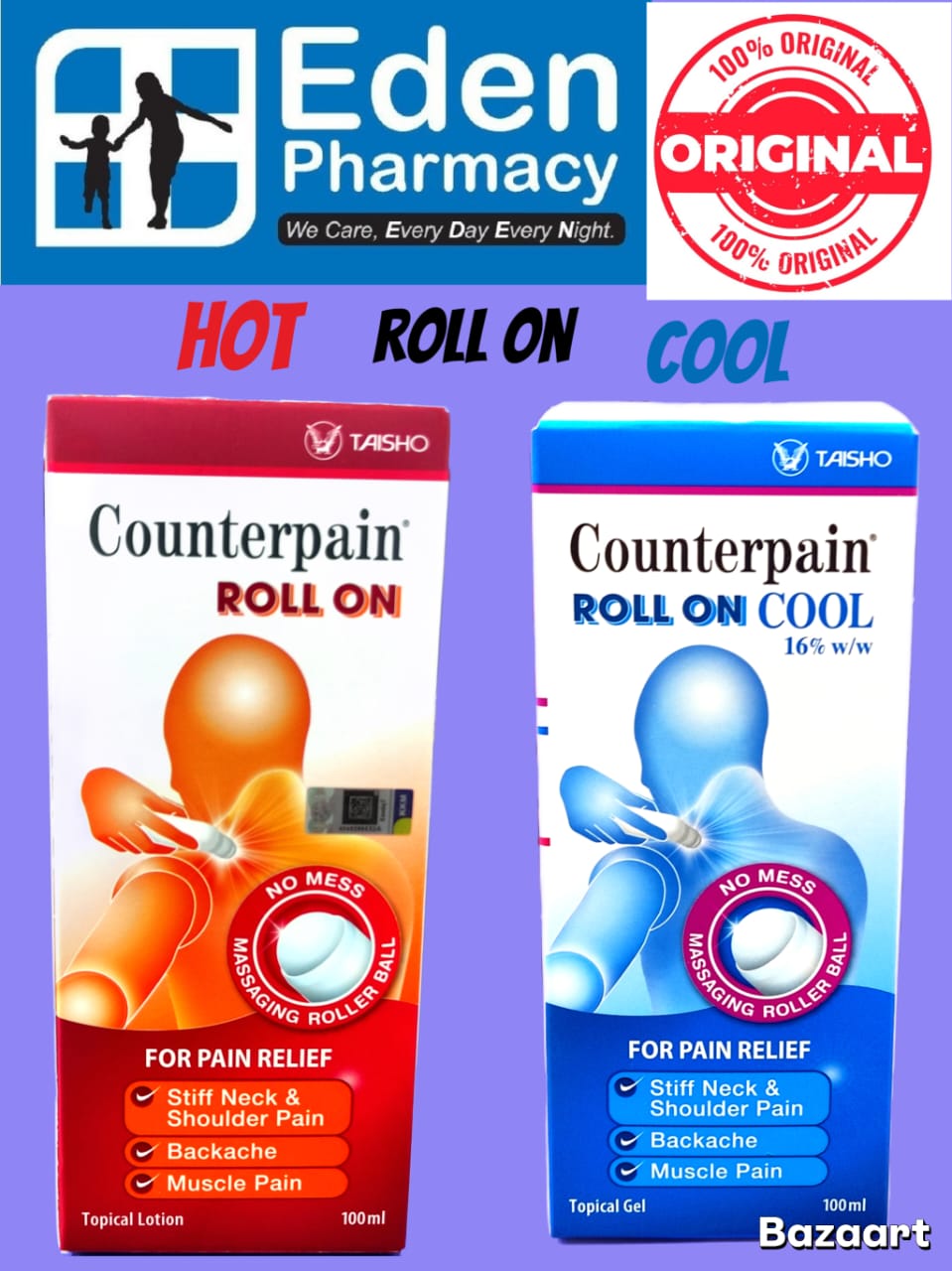 WhatsApp Image 2026-09-22 at 5.53.21 PM TAISHO COUNTERPAIN ROLL ON COOL / HOT ( 100ML ) - Image 1
