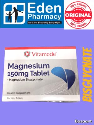 VITAMODE MAGNESIUM BISGLYCINATE 150MG 6x10 TABLET"