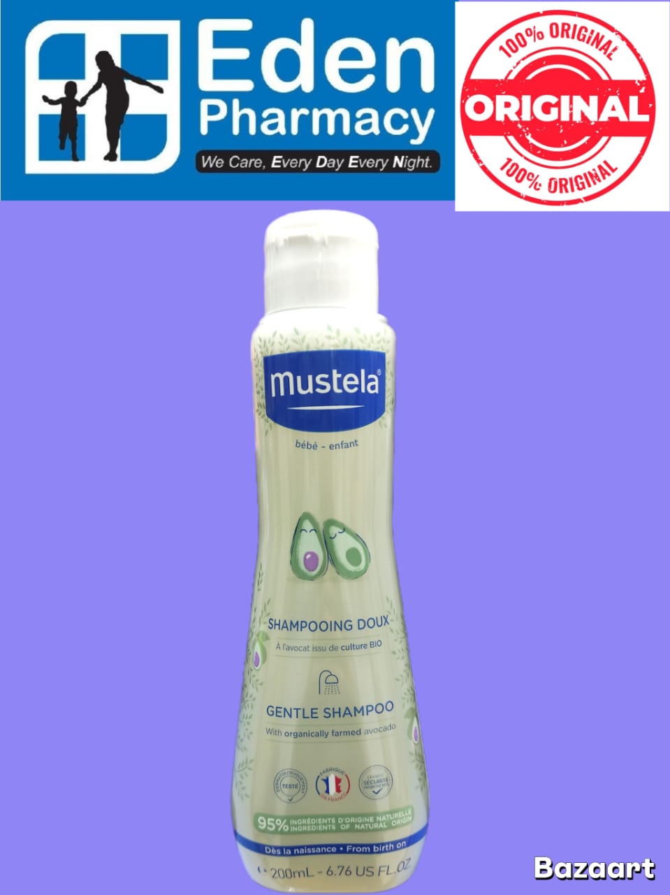 WhatsApp Image 2026-09-30 at 12.43.42 PM Mustela Gentle Shampoo for normal skin ( 200 ml ) - Image 1